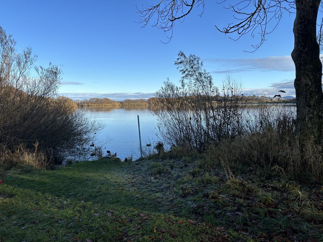 En flott spasertur tilbake til jernbanestasjonen