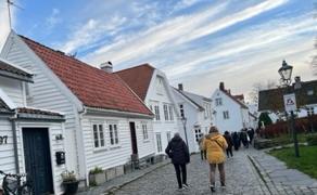 Godt med ein tur ut i gamle Stavanger.