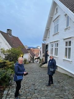 Kjekt å sjå seg rundt i byen.