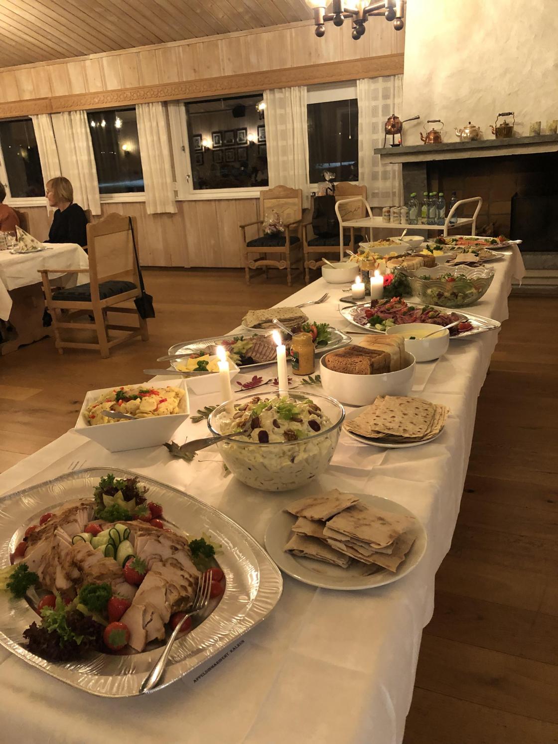 Mye godt på koldtbordet