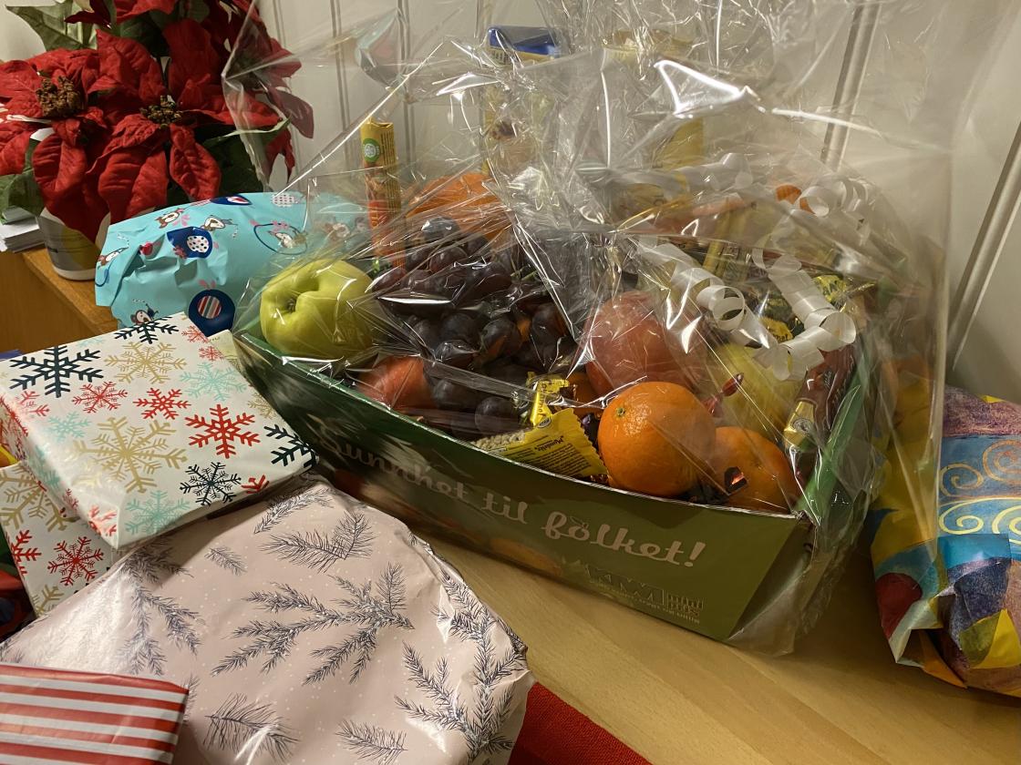 Fruktkurva fra KIWI i Brua var som vanlig fullpakket.