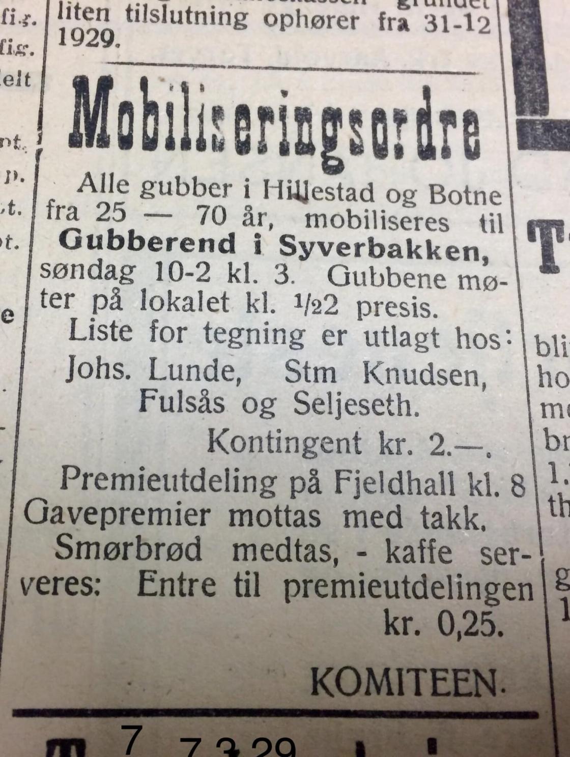 Og, bare så dere vet det: Dette er ingen nymotens aktivitet i denne bakken!