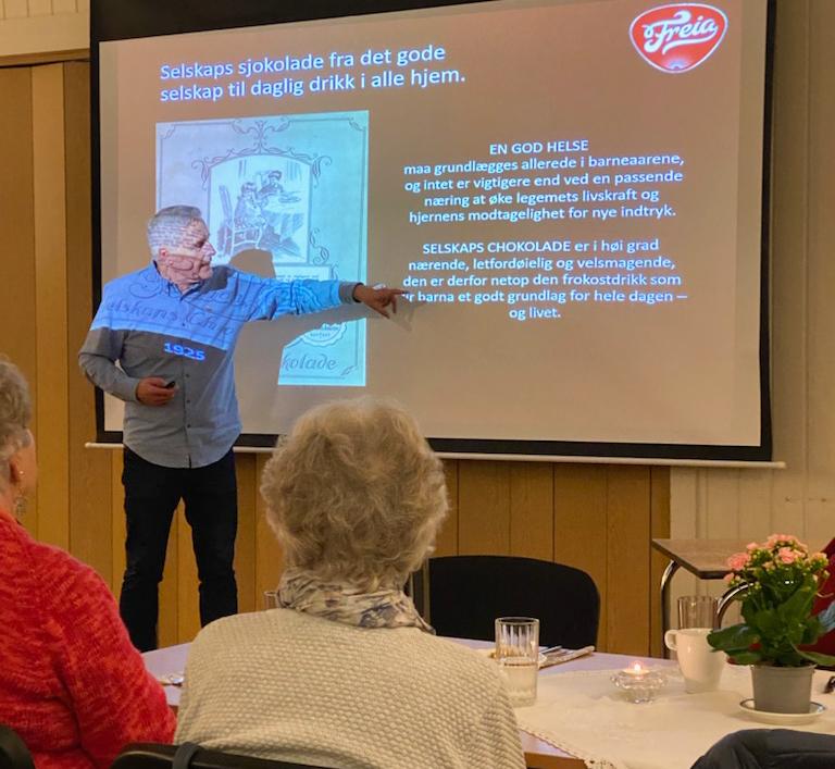 Trond Gulliksen forteller om Freias historie