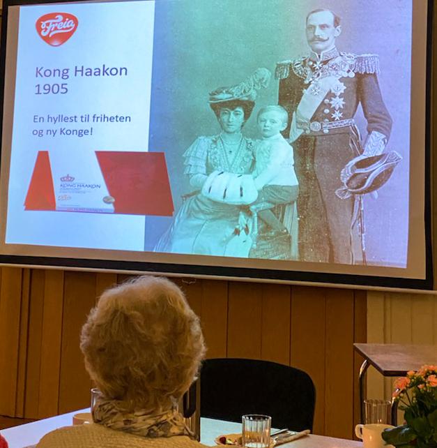 Vi har vel alle fått oss en konfekt smak av Kong Haakon