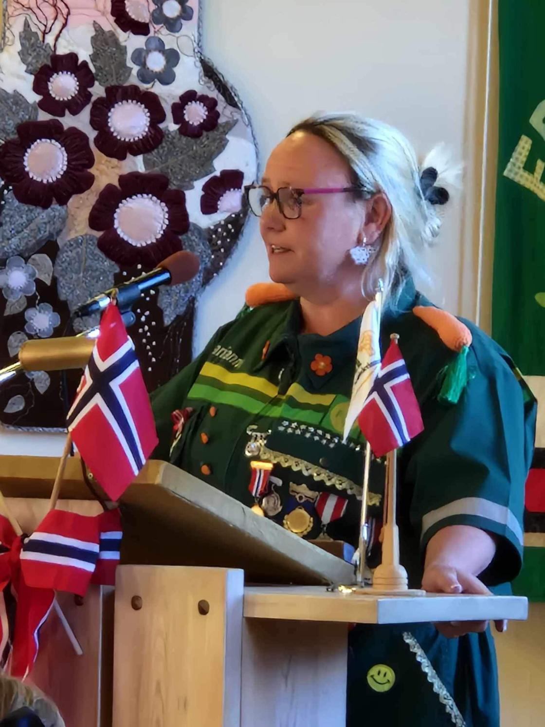 Karianne ledet festen