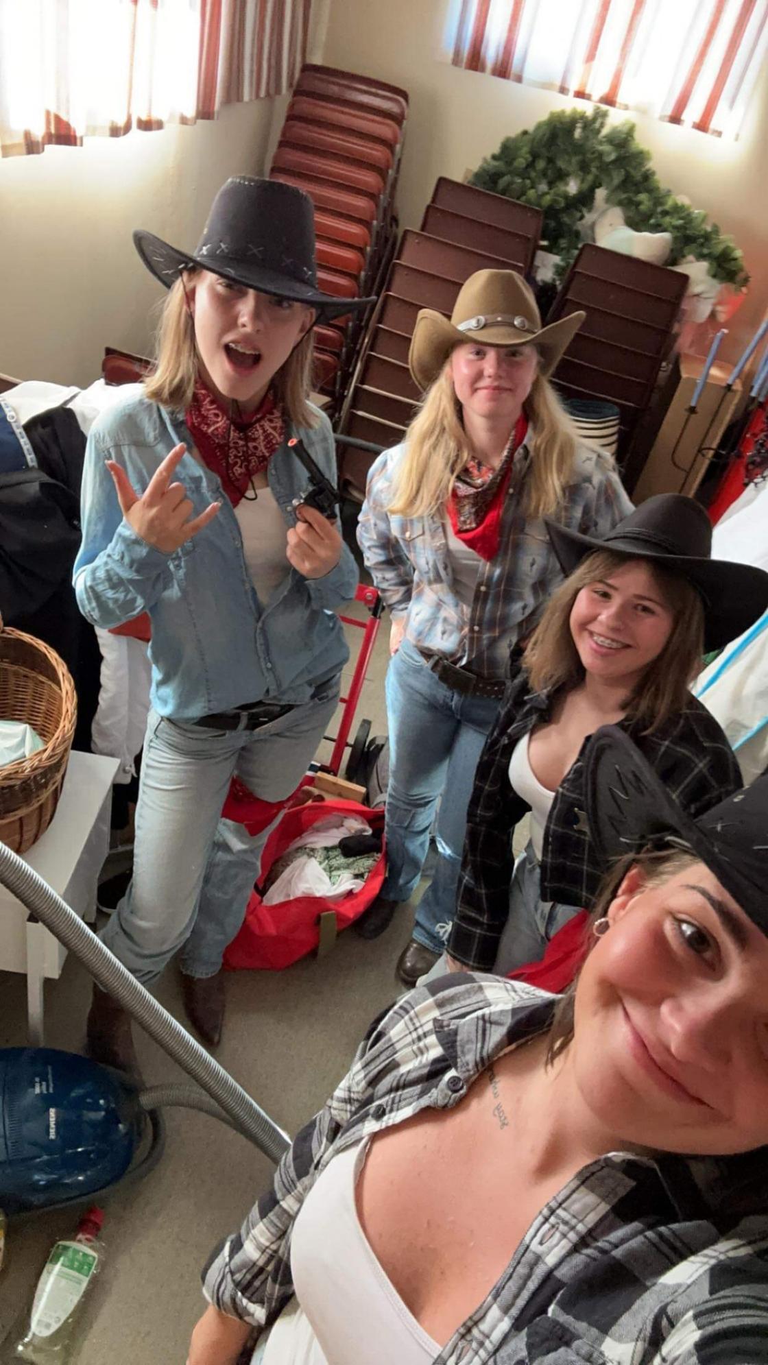 Våre flotte unge jenter