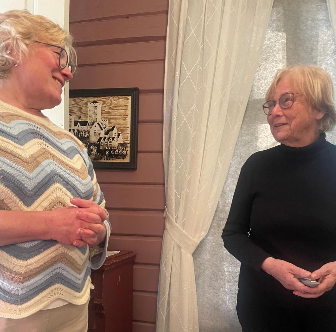 Tusen takk til Else for en lærerik og innholdsrik kveld - Trine Steen fra Reidvin-tunet takker fra alle