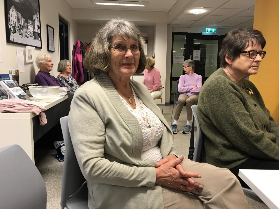 Petra fortalde korleis familien hennar opplevde krigen.