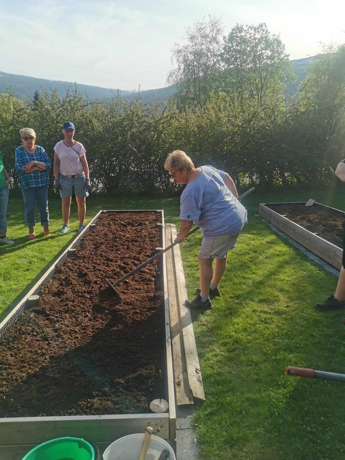 Da er det klart for såing og planting.