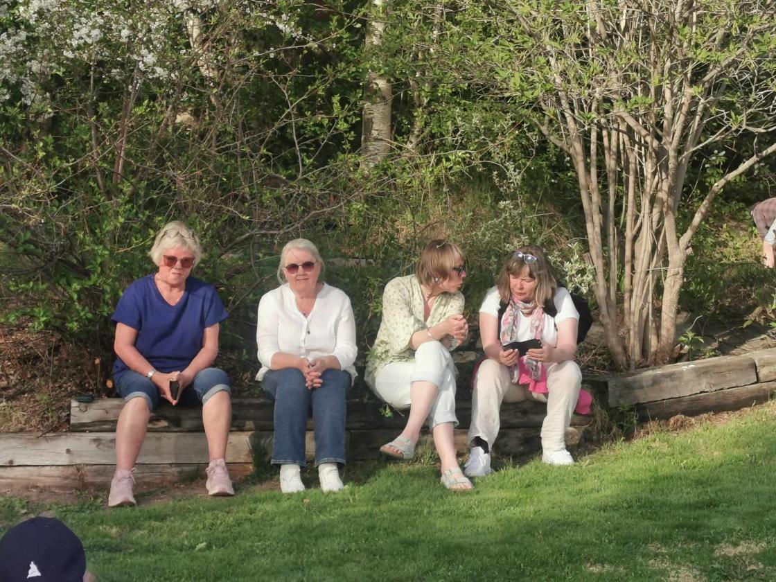 Følger med på det som blir gjort.