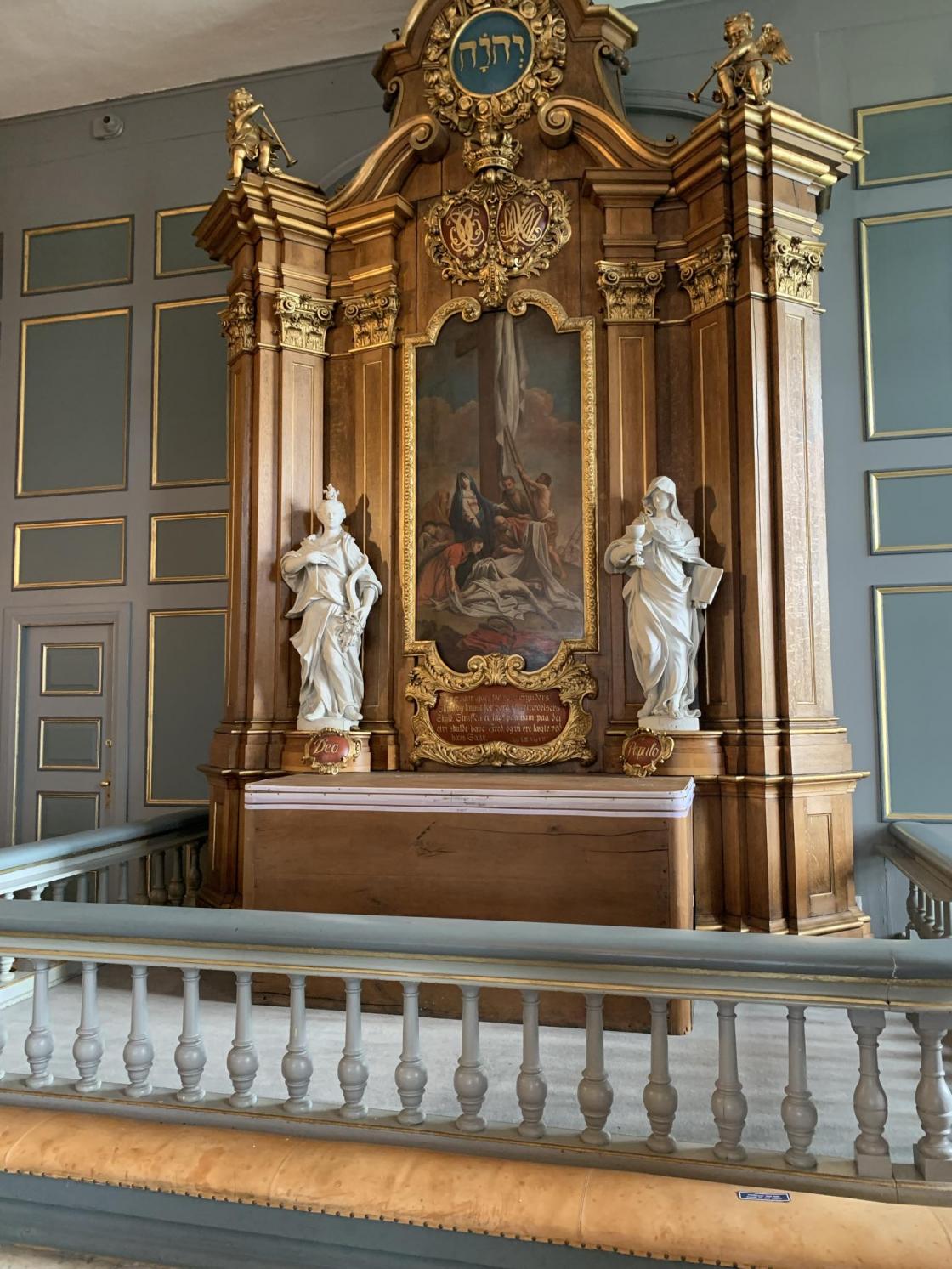 Alter fra kirkerommet i Akershus Festning