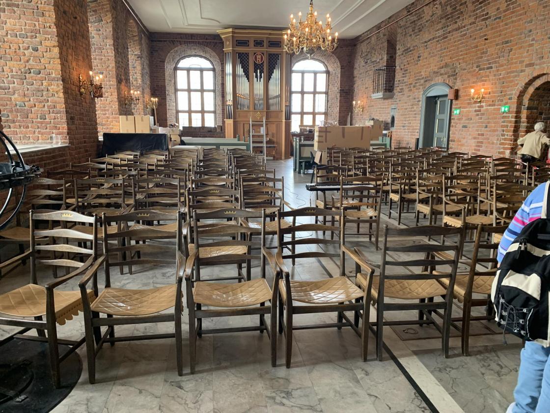 Akershus Festning med et kirkerom