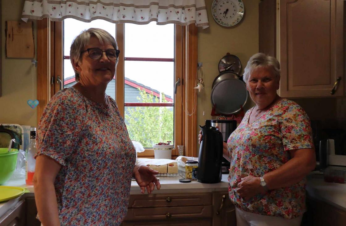 Rigmor fikk hjelp av Anne Sigrid