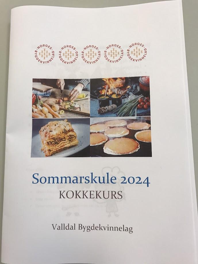 Oppskriftheftet er klart