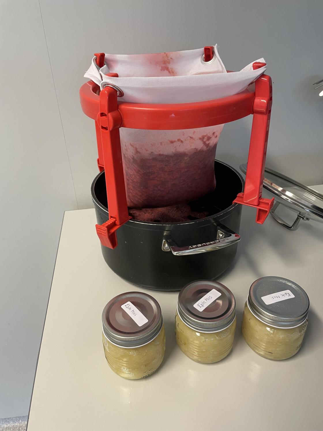 Saft kan lages med enkelt utstyr.