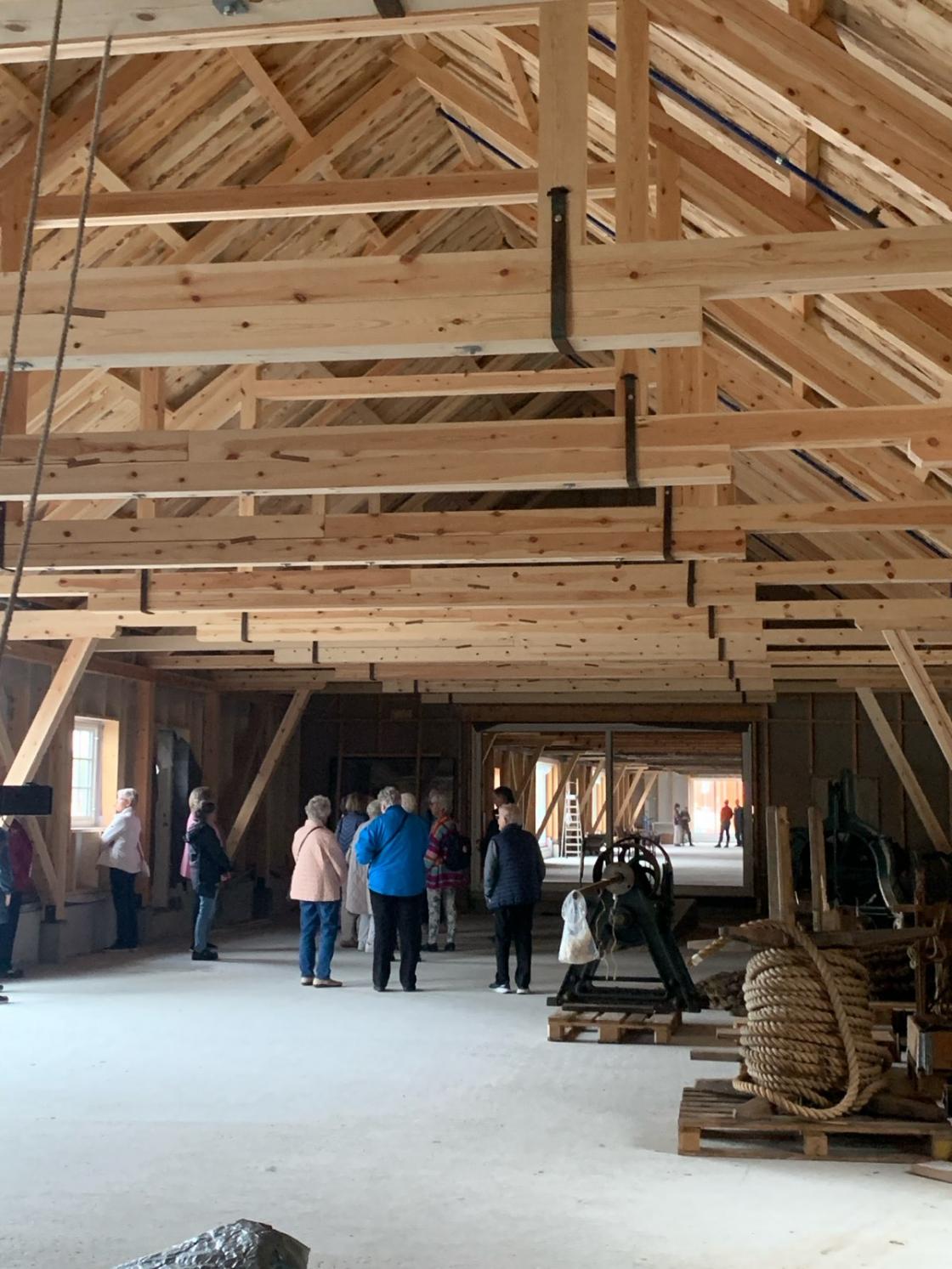 Høyt under taket, gjenoppbygging av Reperbanen Tønsberg