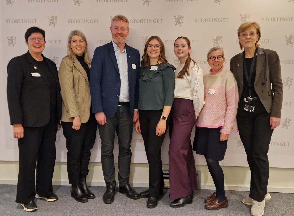 Norges Bygdekvinnelag, Gartnerhallen og Norges Bondelag på høring i næringskomiteen. Foto. Cesilie Aurbakken