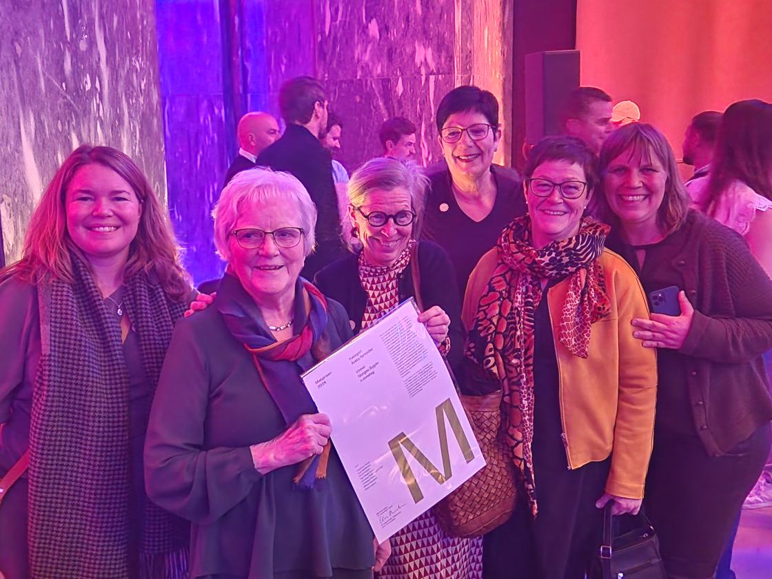 Marte Gjestvang Olimb, Kari Støfringsdal, Cesilie Aurbakken, Anne Irene Myhr, Borghild Strekerud og Helle Cecilie Berger.