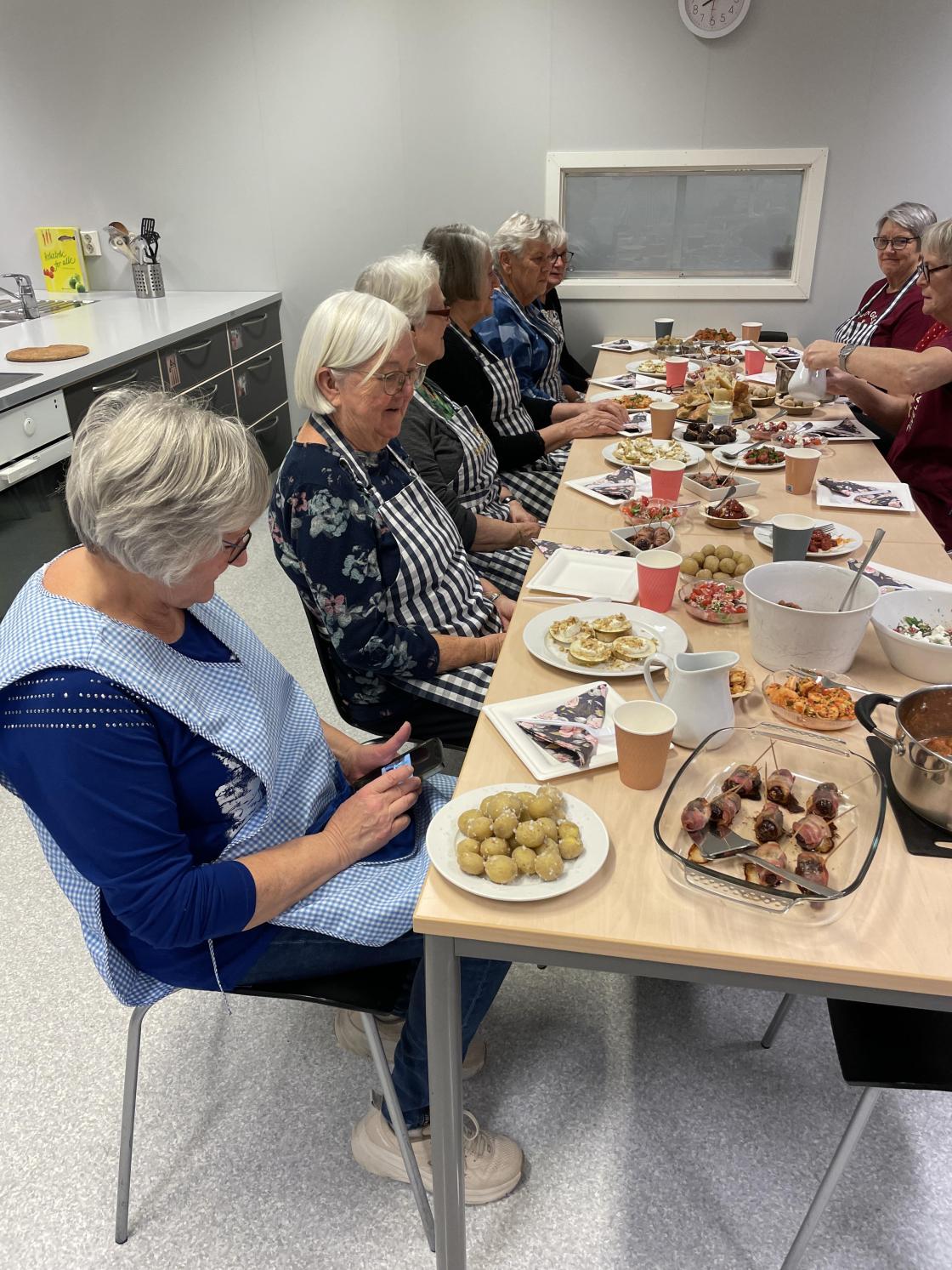 Fornøyde kursdeltagere.