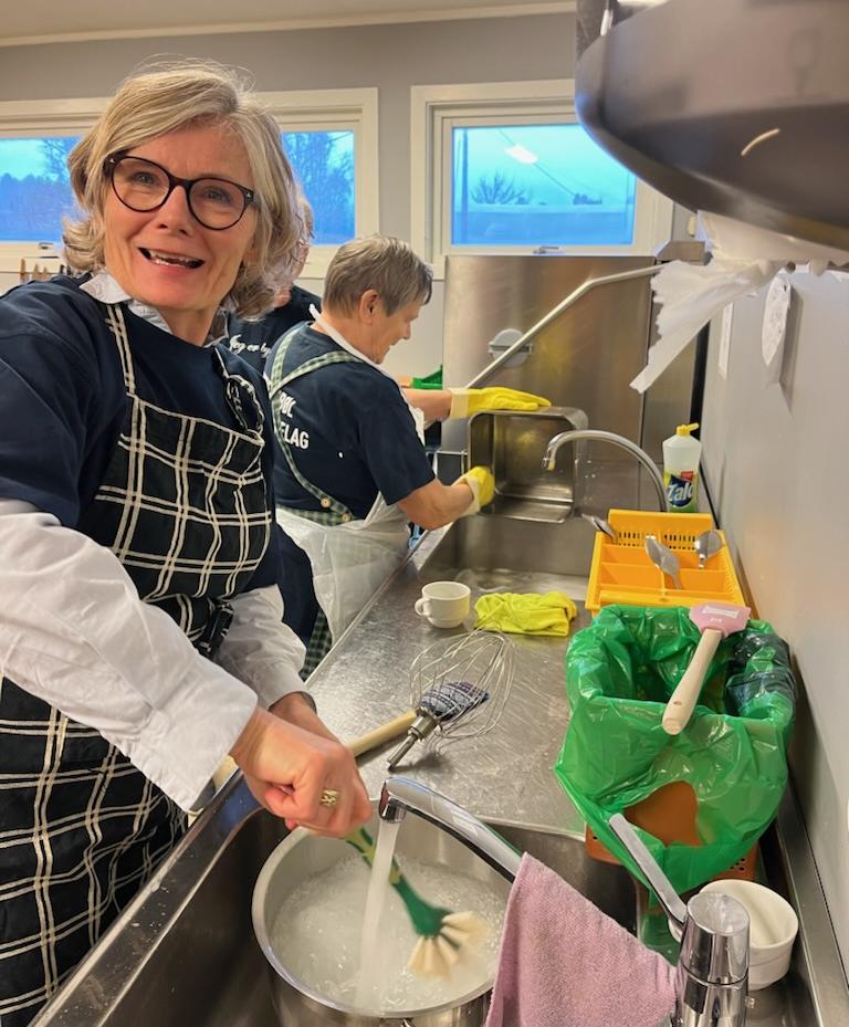 Så var det oppvasken