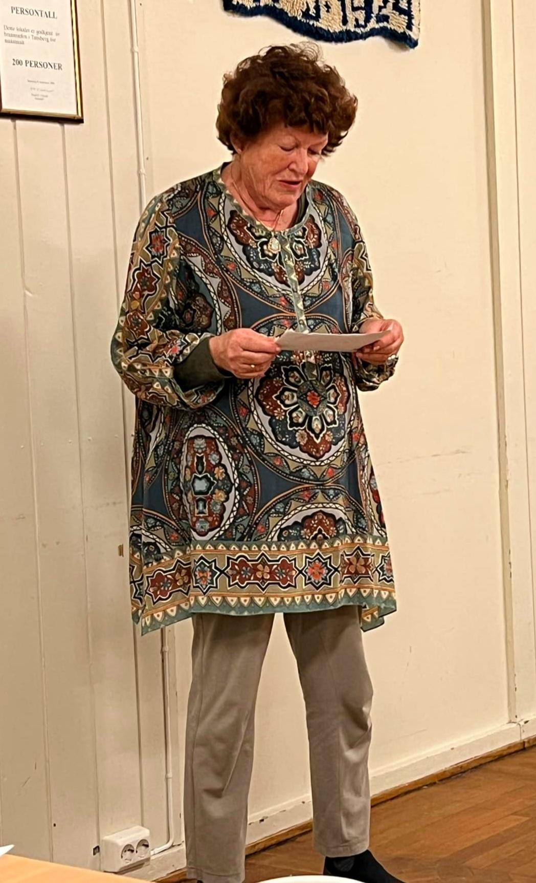 Ord for dagen lest av Tove Kristin Evensen