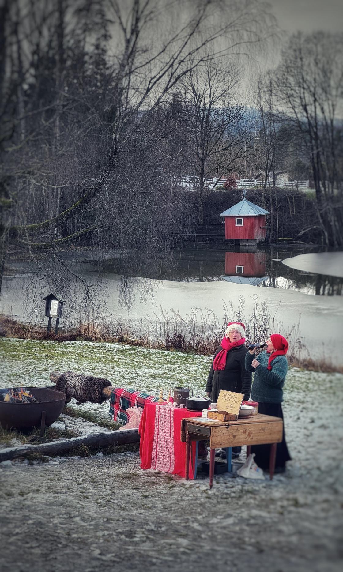 Medistergaffel kunne du kjøpe ved grillpanna