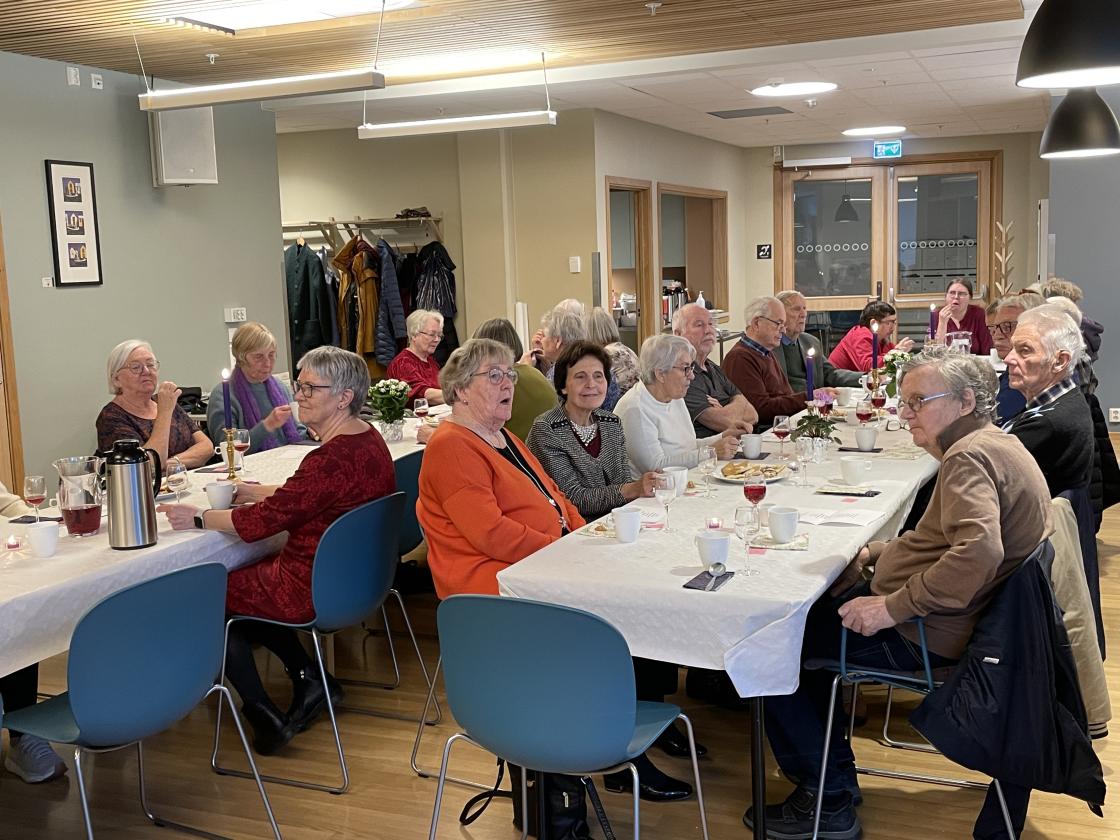 Noen av de 45 gjestene.