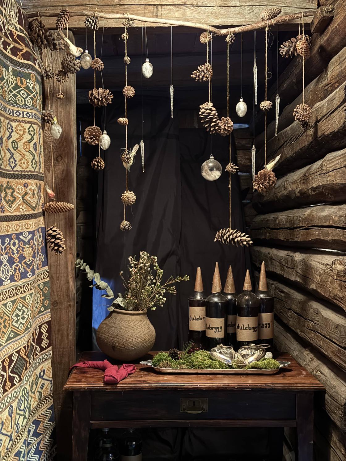 Stemning i dogangen i låven