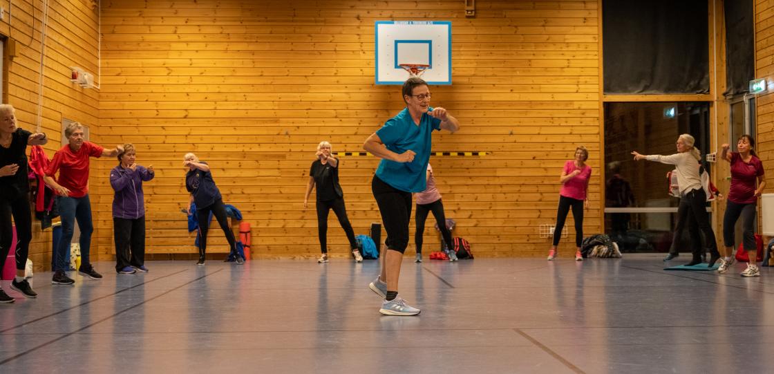 Vi har en trimgruppe