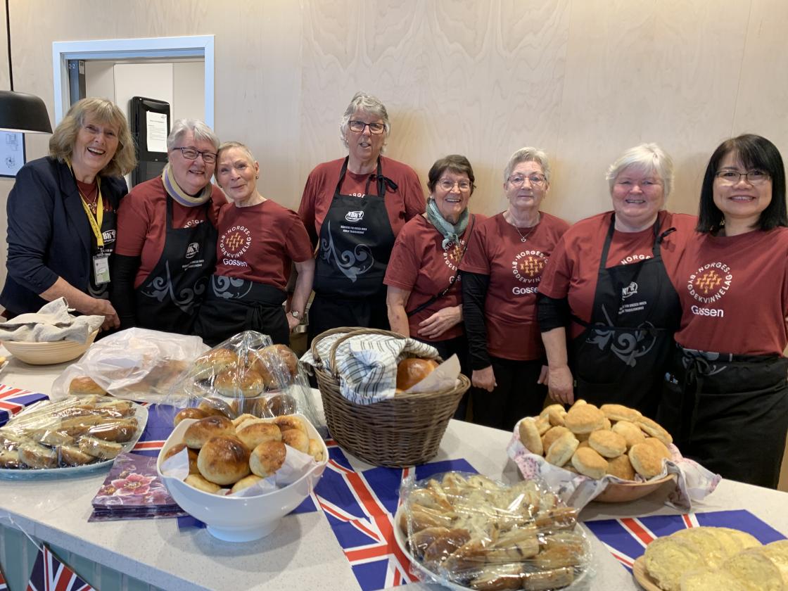 Bygdekvinnene i kaféen