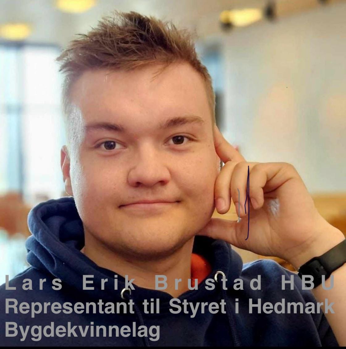 Lars Erik Brustad, HBU Representant til HBK Styret