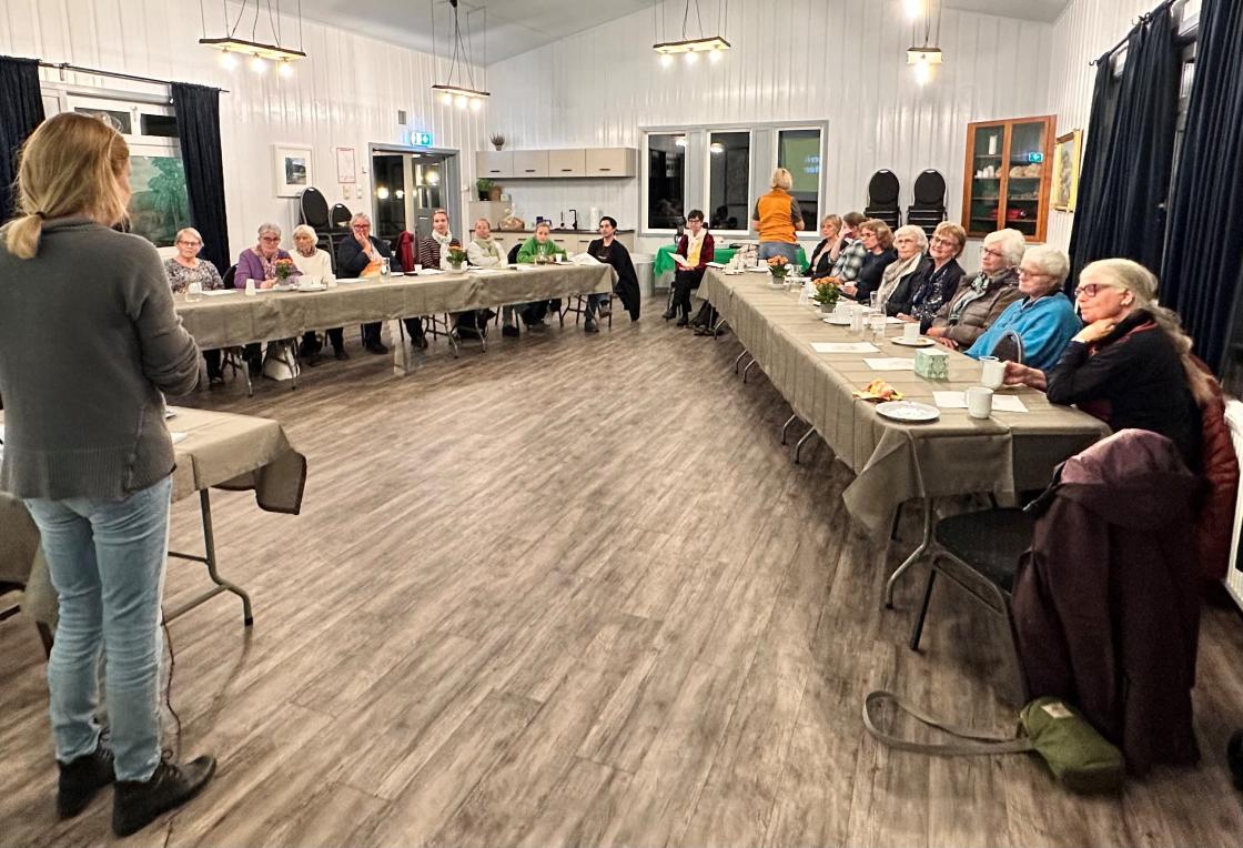 Godt oppmøte også på dette møte