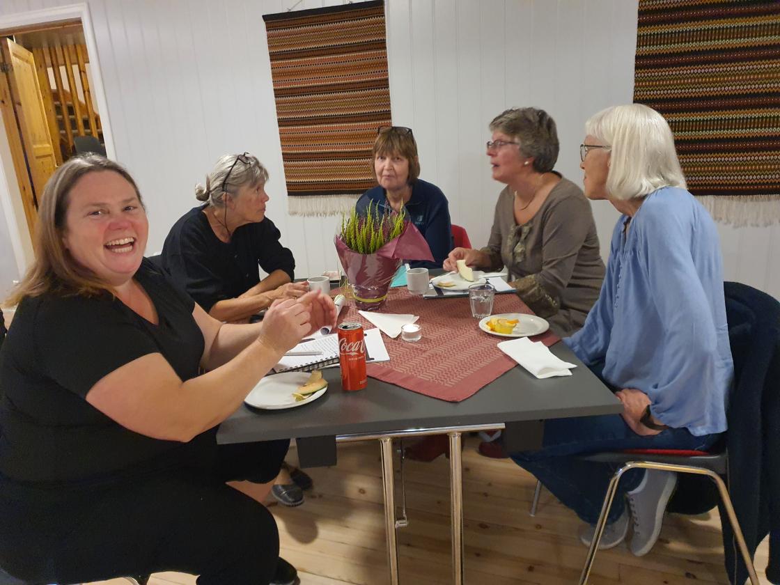 Fortsatt god stemning....foto:A-M Netteland