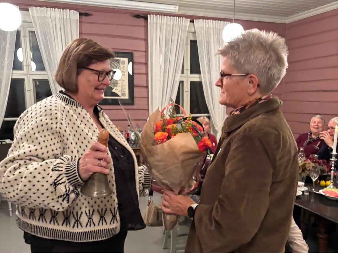 Tusen takk til Tone Ness for mange års innsats.