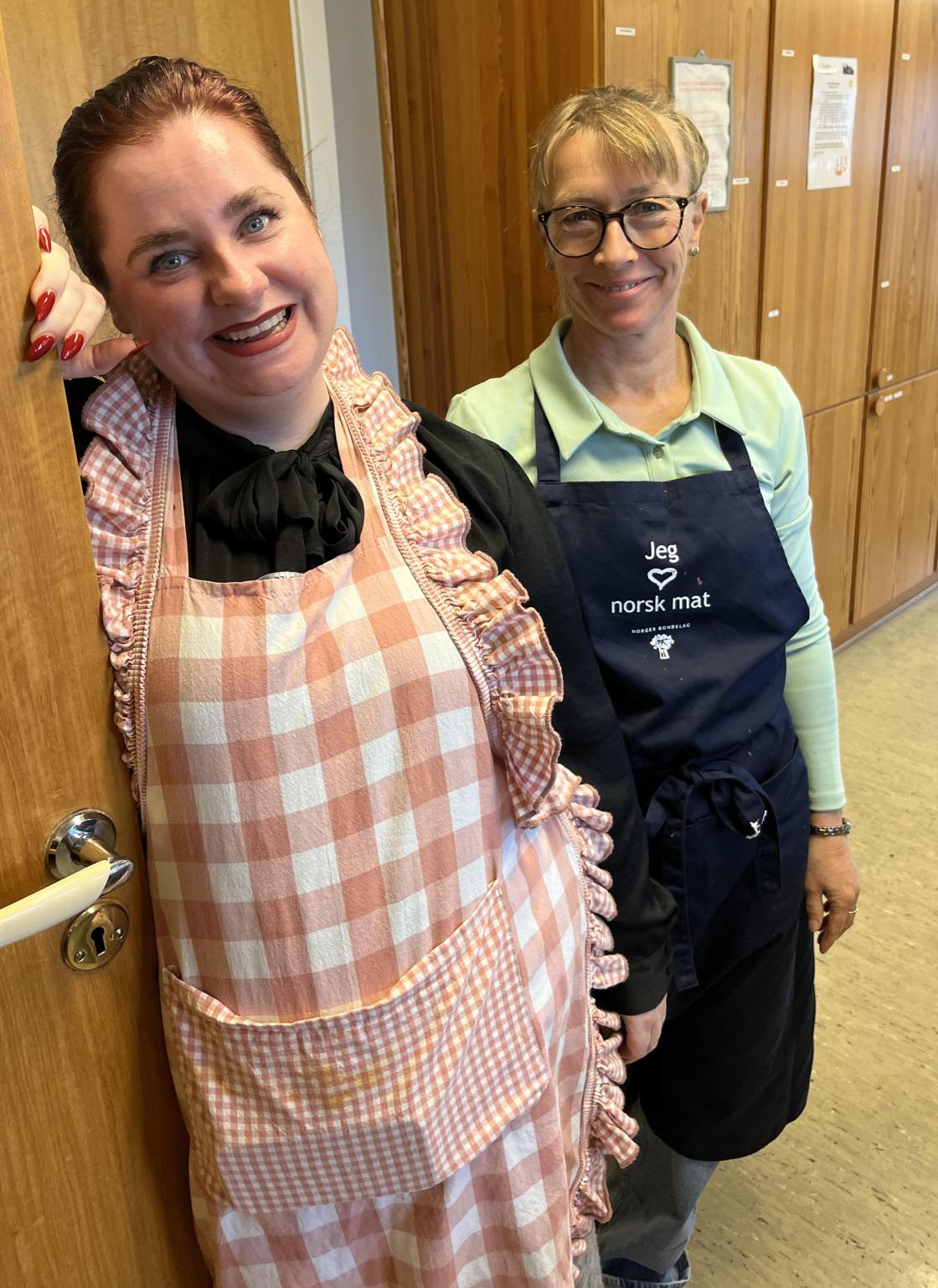 Mariann og Inger var med i kjøkkengjengen