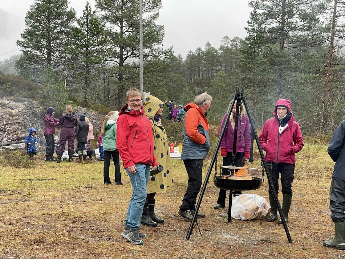 Innviing av bålpanne