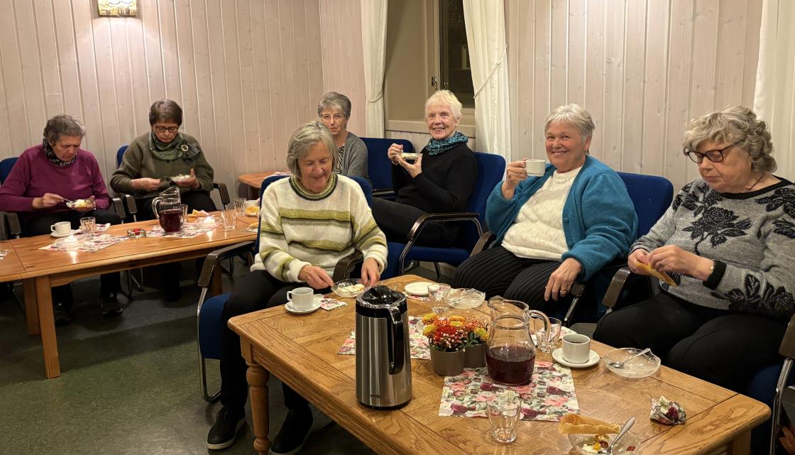 Godt frammøte, ca 20 stk.