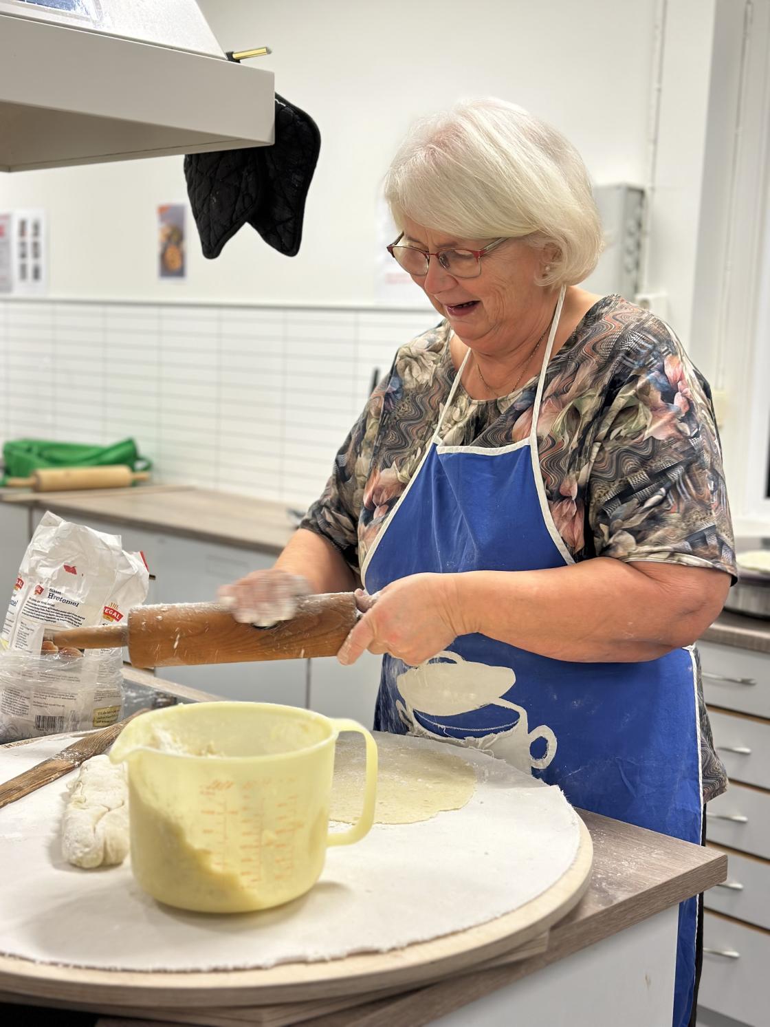 Deig som skal kjevles ut