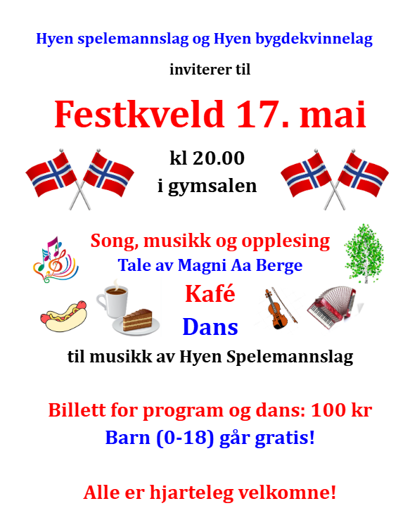 Plakat 17. mai