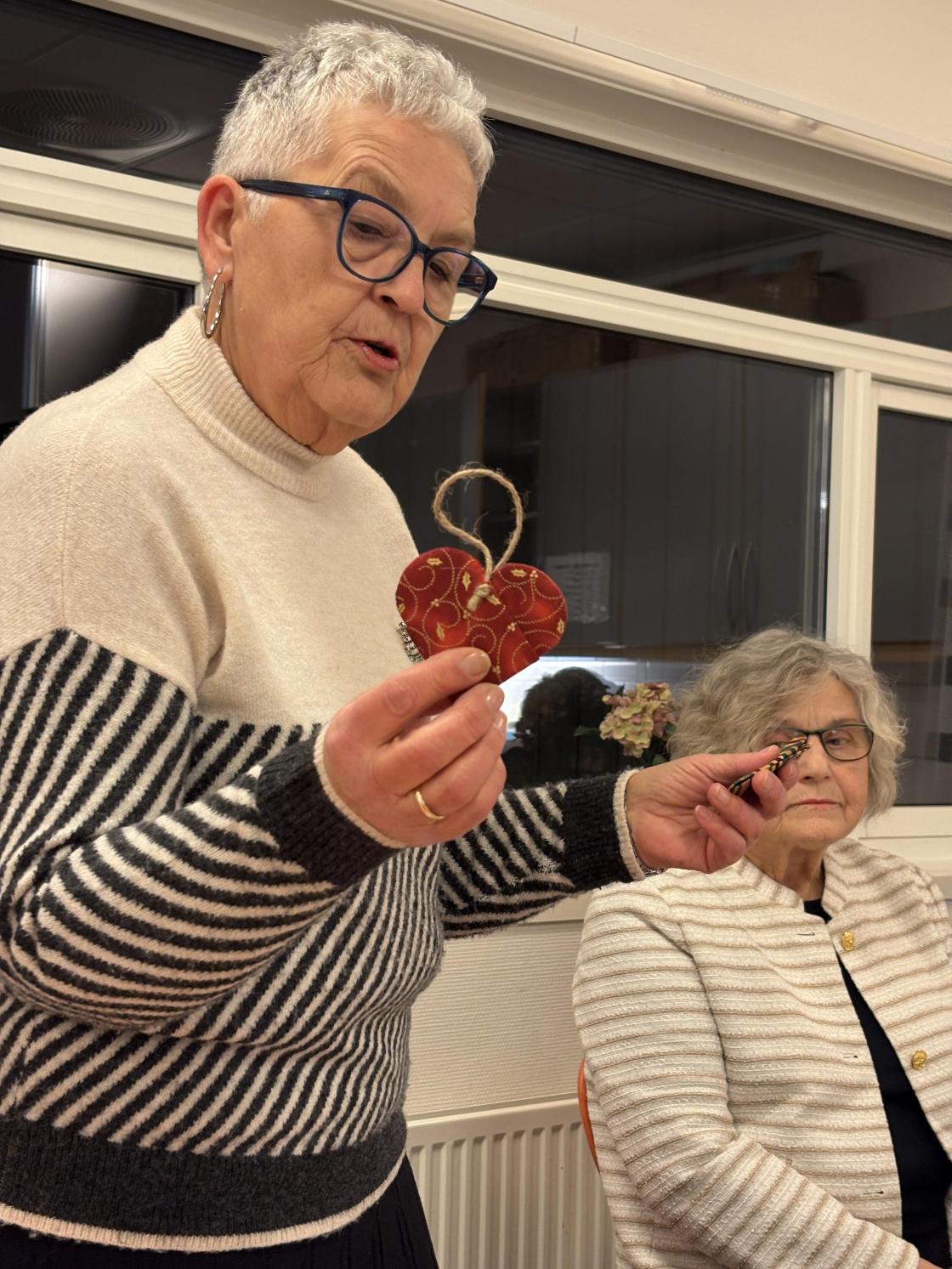 Annrid hadde med utstyrpakkar og sette oss i sving!