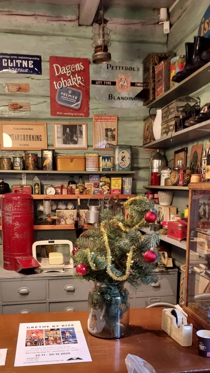 pyntet del av bygdemuseet