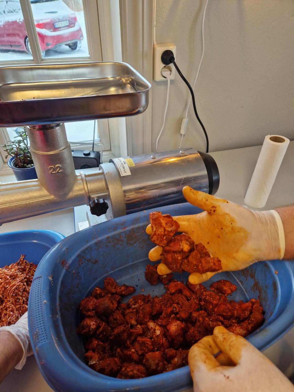 Ny farse til Chorizopølser blir laget