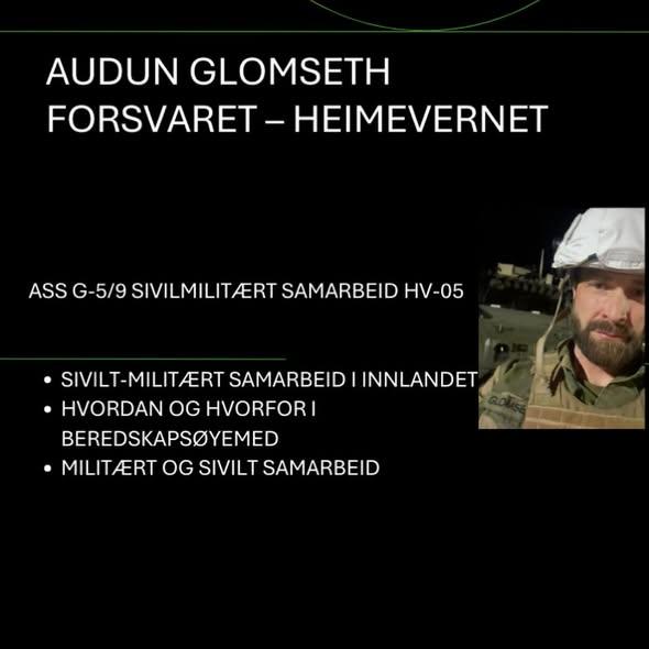 AUDUN GLOMSETH - ASS G-5/9HV-05