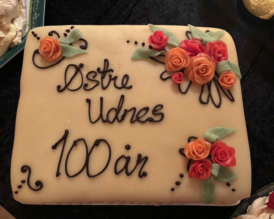 Jubileumskake bakt av Ingvild Mehren