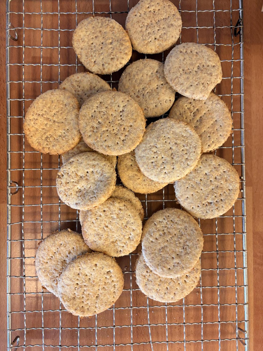 Fine kjeks klare til å ete eller ta med heim.