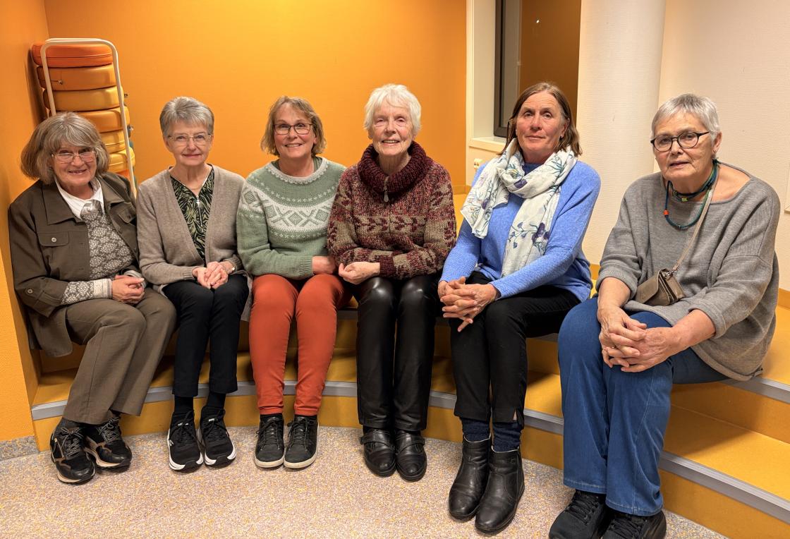 Flotte jubilantar 2026,- Petra, May, Linda, Liv, Signe og Inger.