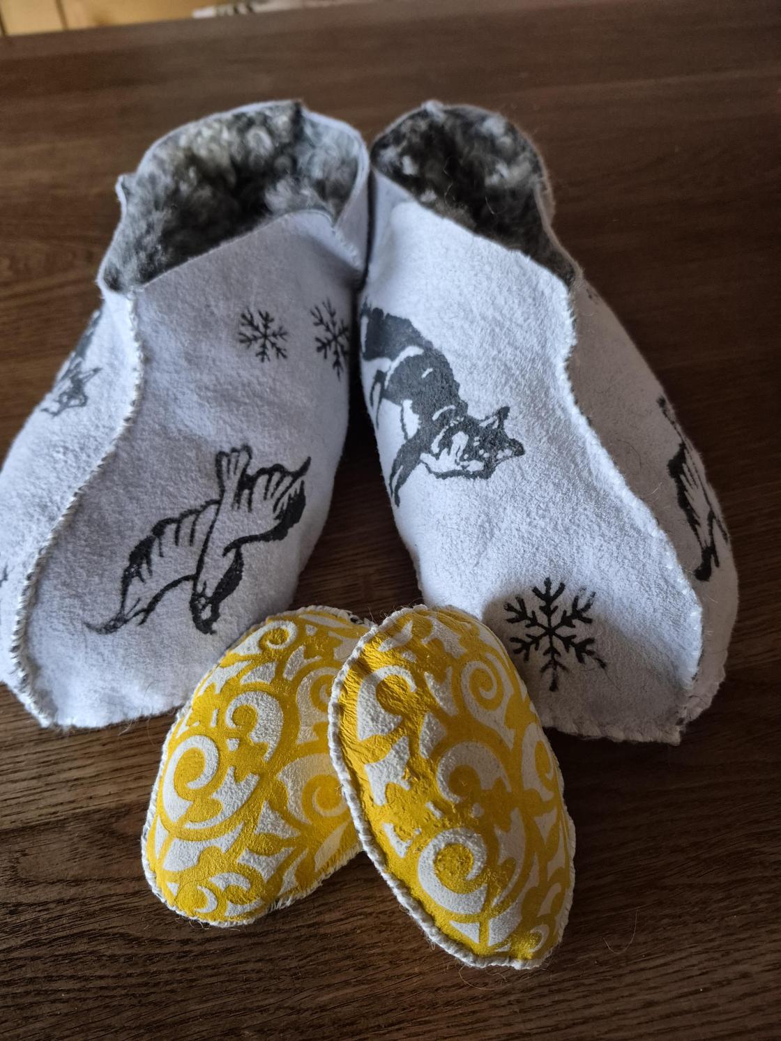 Tøfler og påskeegg