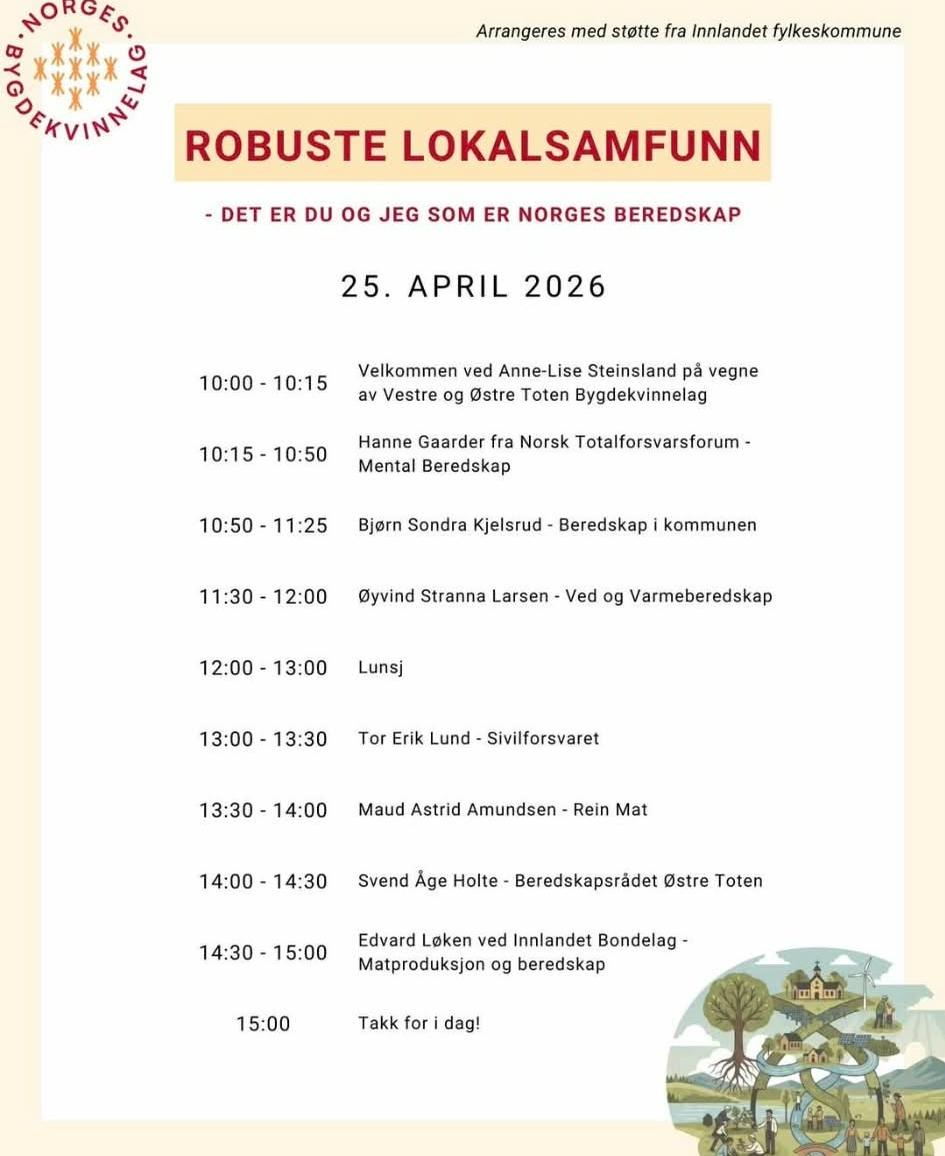 Program for dagen