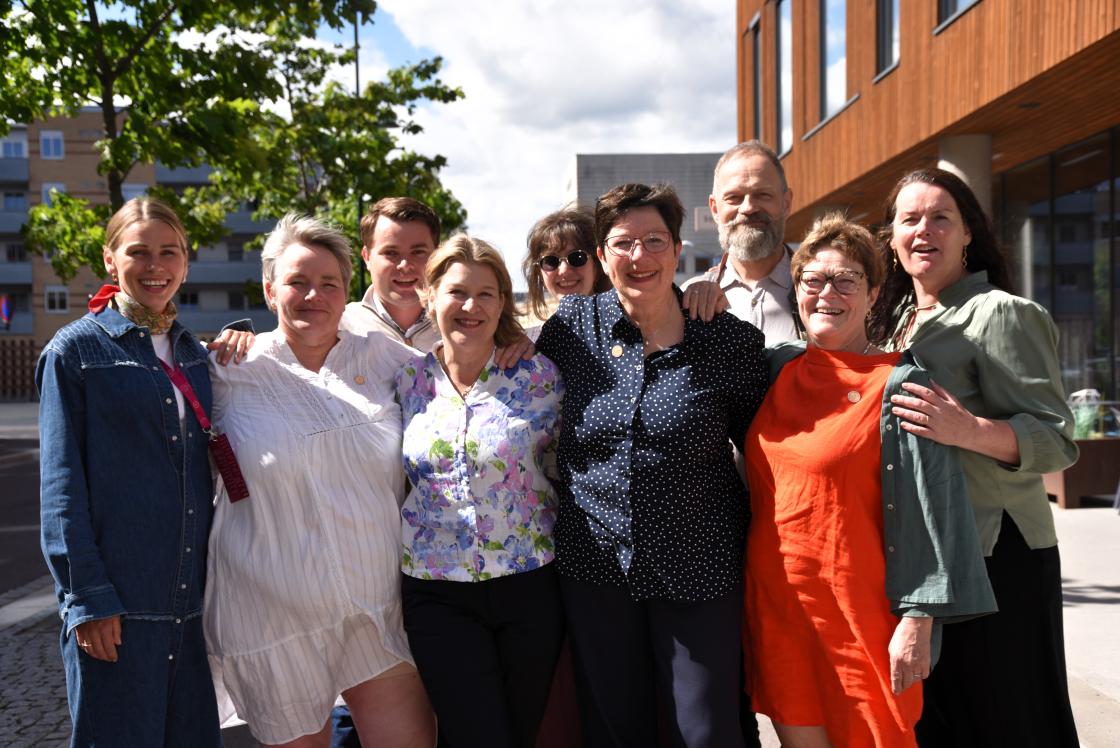 Styret i Norges Bygdekvinnelag 2026-2028. Foto: Helle Cecilie Berger.