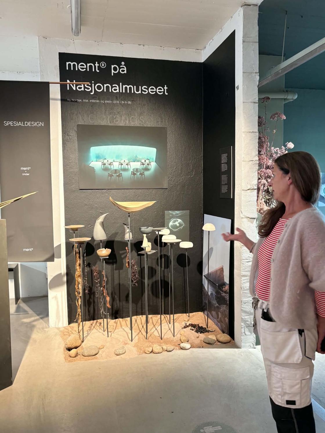 Besøk på Ment porselensfabrikk, Fåberg